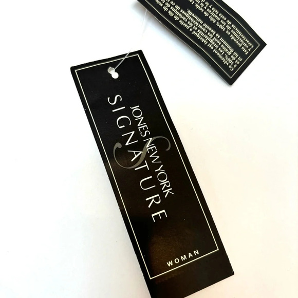 Jones New York Hawaiian Tropical Floral Print 100% Silk Midi Skirt Green 3X NWT - Picture 8 of 9